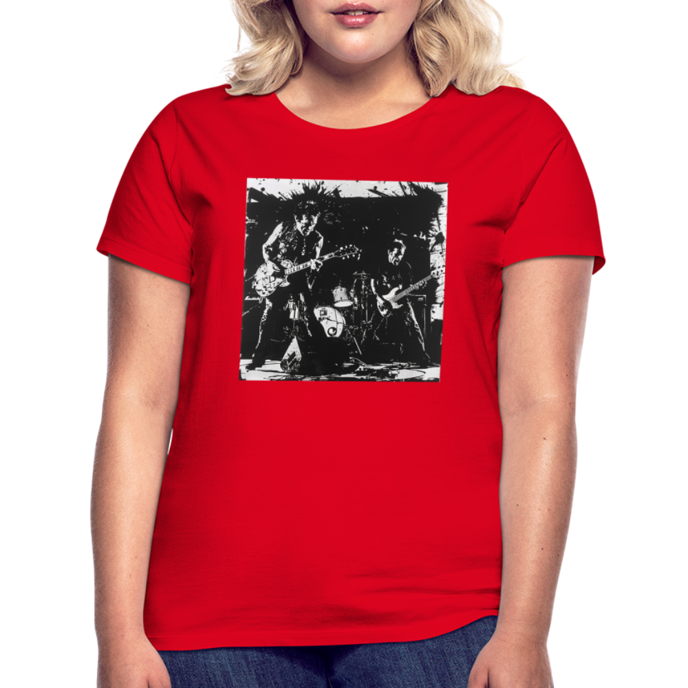 Köttfärsraseri, T-shirt dam - röd