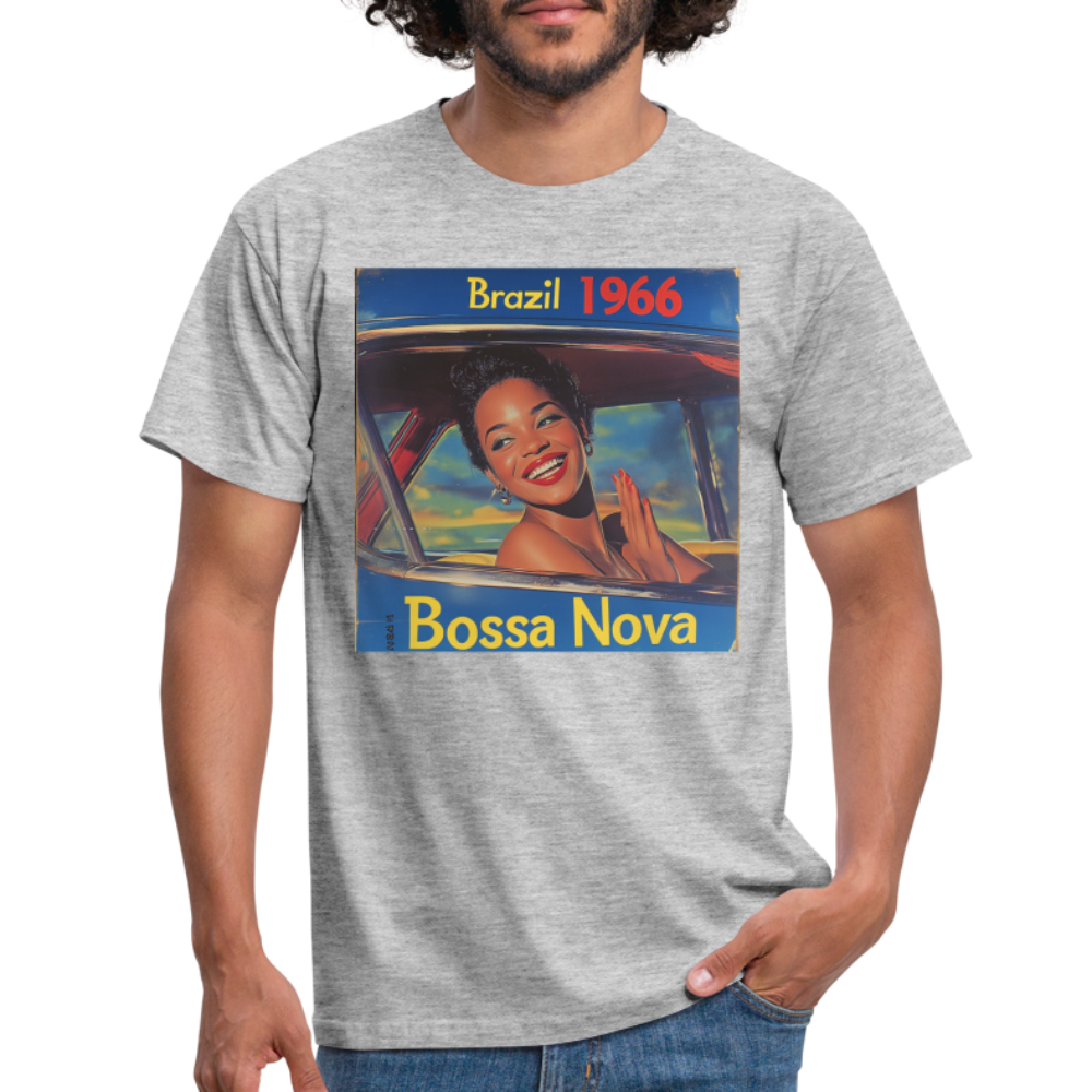 Isabela Costa, brazil 1966, T-shirt herr - gråmelerad