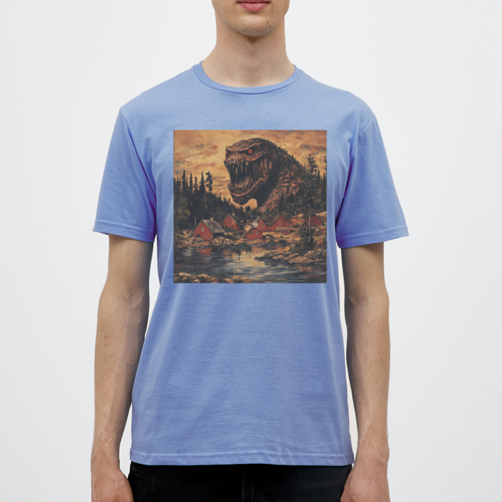 När Draken Vaknade vid Siljan, T-shirt herr - carolina blue