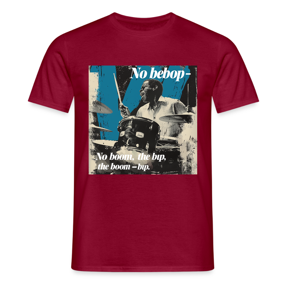 Push It Bebop, T-shirt unisex - tegelröd