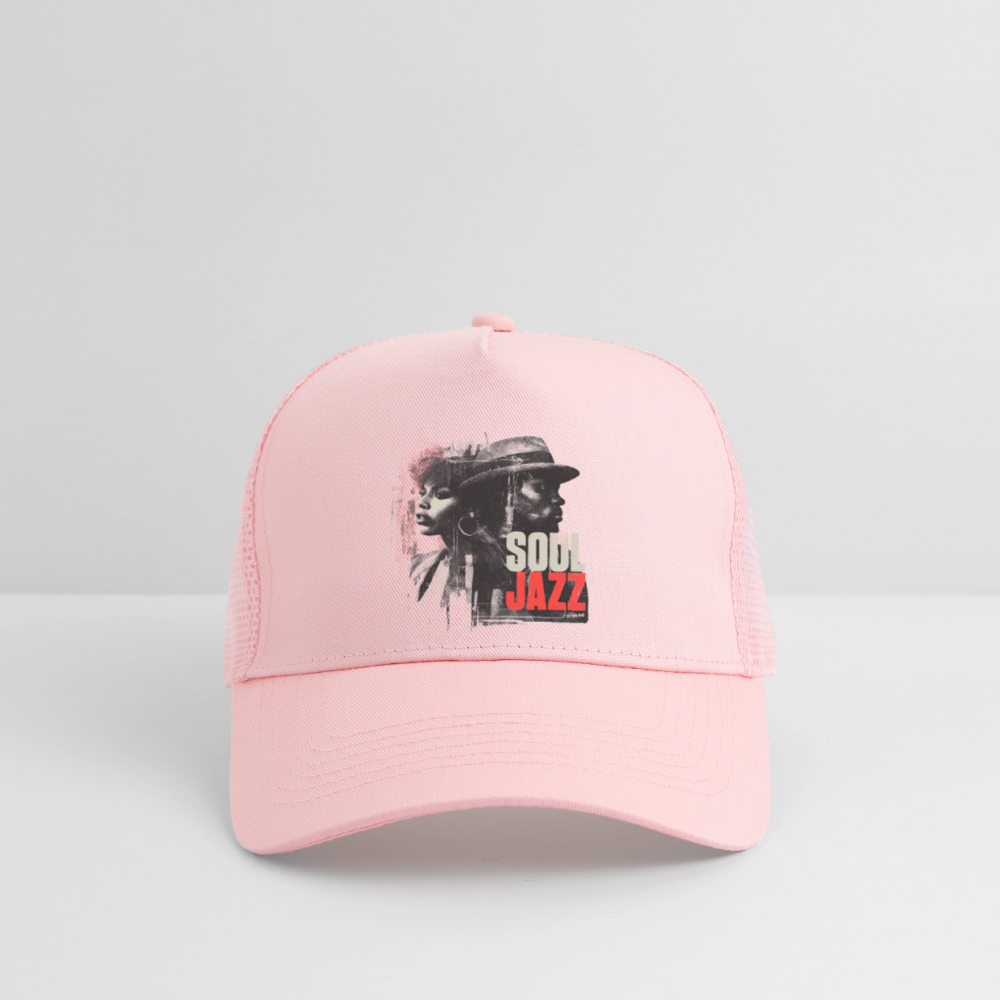 Soul Jazz Experience, Trucker Cap - ljusrosa