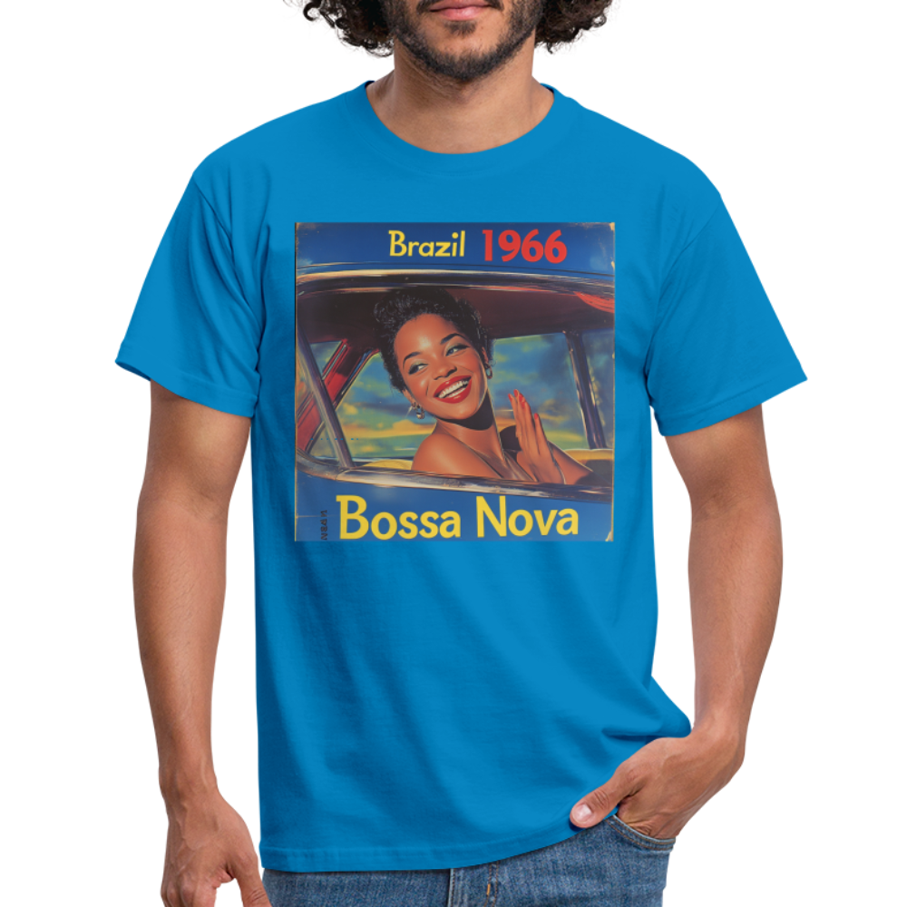 Isabela Costa, brazil 1966, T-shirt herr - kungsblå