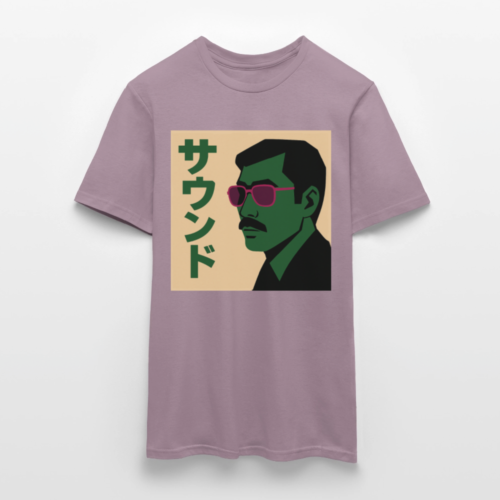 Nippon Sound, T-shirt unisex - lilagrå