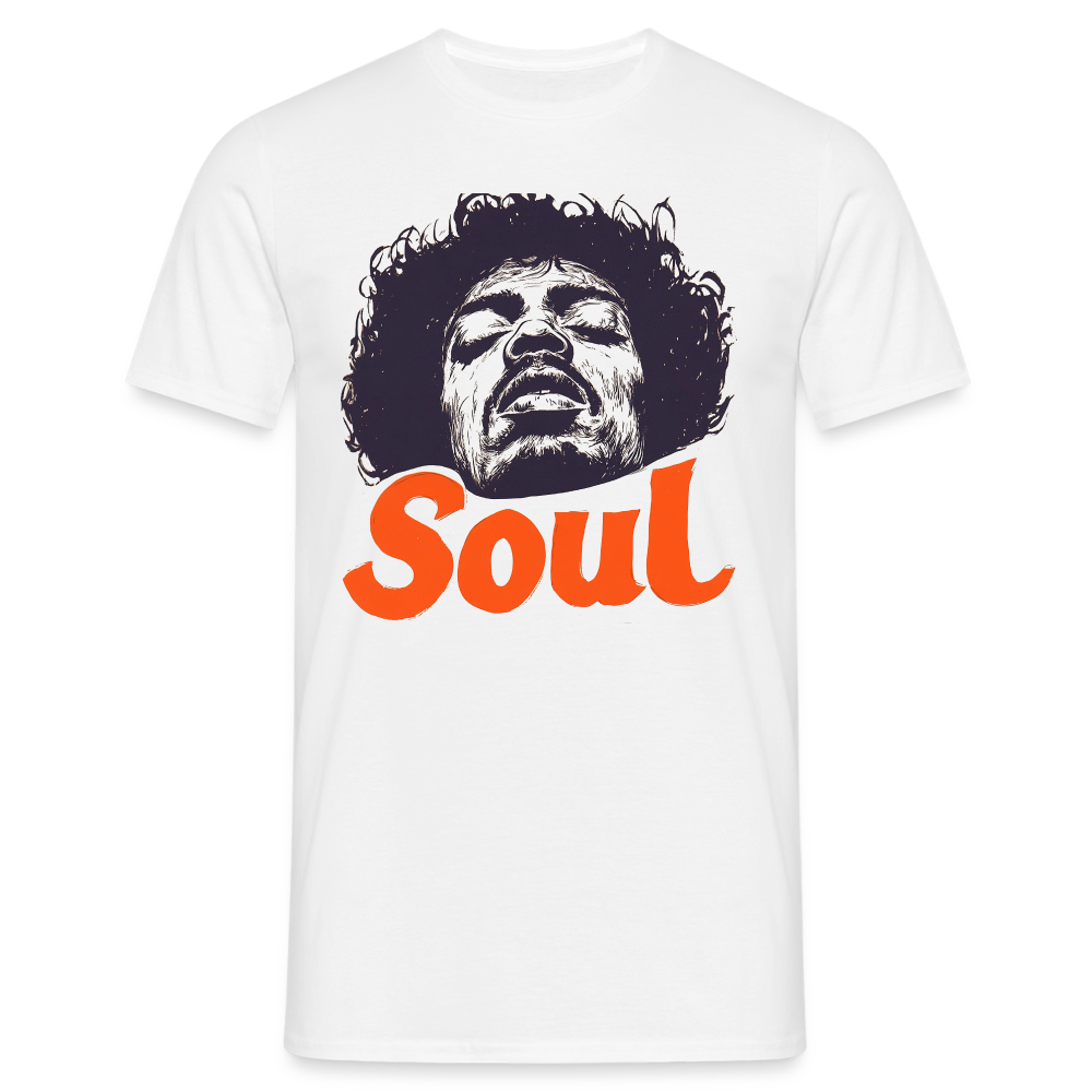 Kärlek, frihet och rättvisa, T-shirt herr - vit