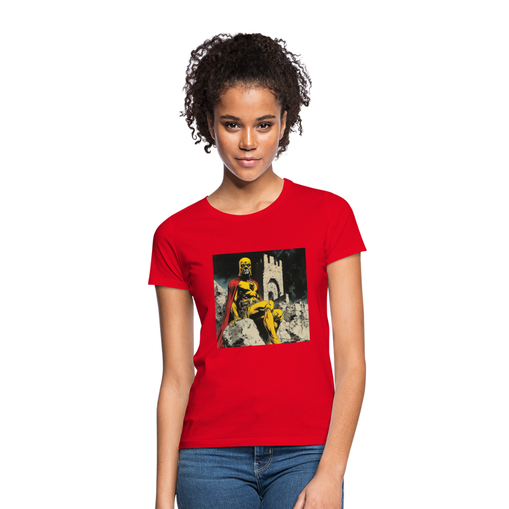 Orkalon, T-shirt dam - röd
