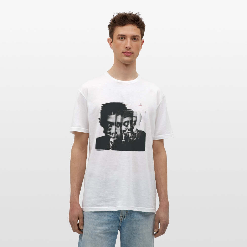 Between Breaths, T-shirt herr - vit