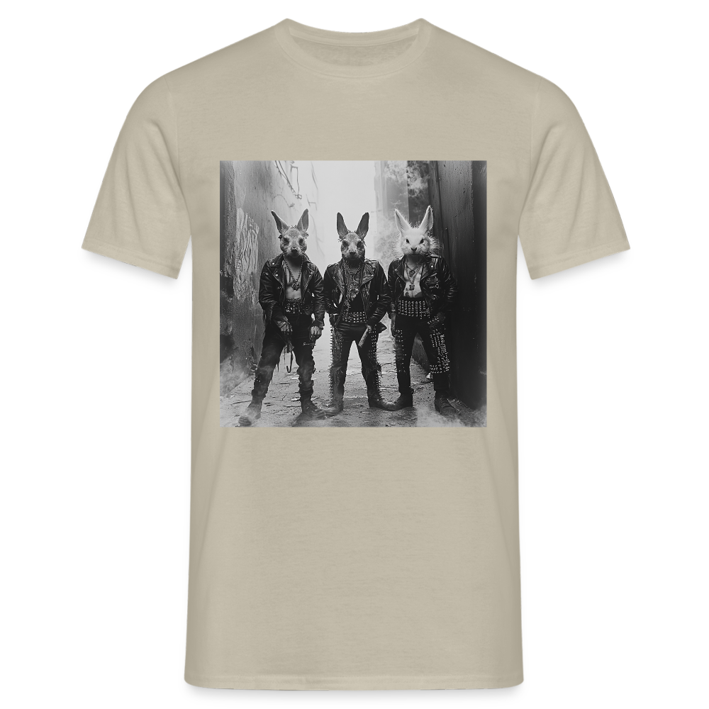 The Hare Raisers, T-shirt herr - sandbeige