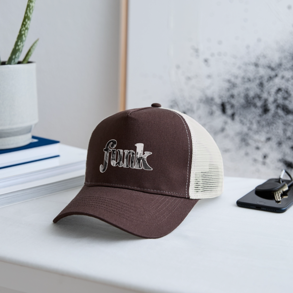 Funk Vibes, Trucker Cap - brun/beige