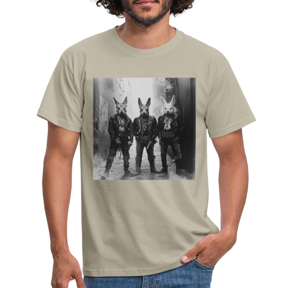 The Hare Raisers, T-shirt herr - sandbeige