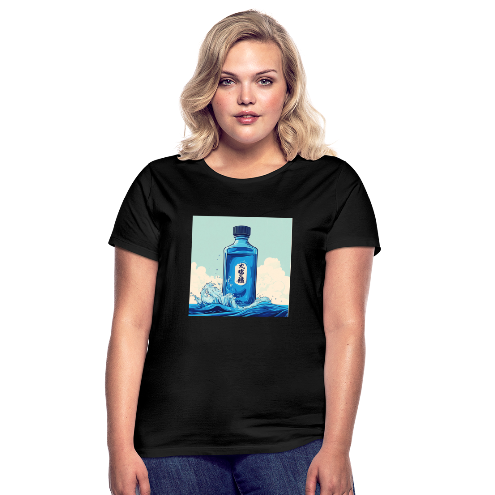 I Blått och Tystnad, T-shirt dam - svart