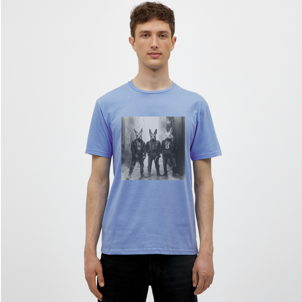 The Hare Raisers, T-shirt herr - carolina blue
