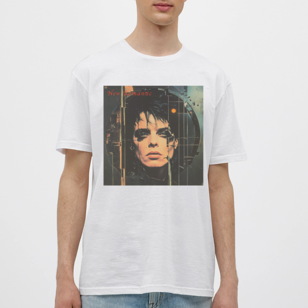 New Romance, T-shirt herr - vit