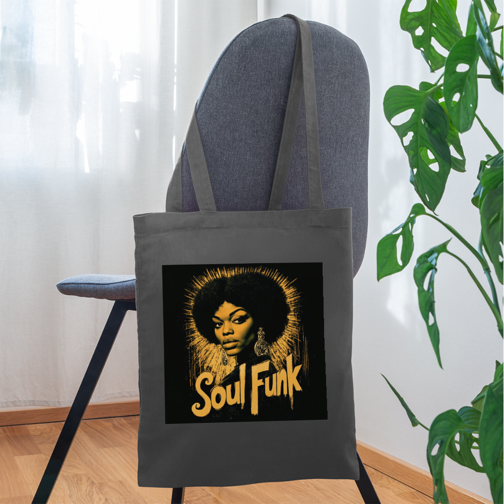 Soul Funk, Tygväska - grafitgrå