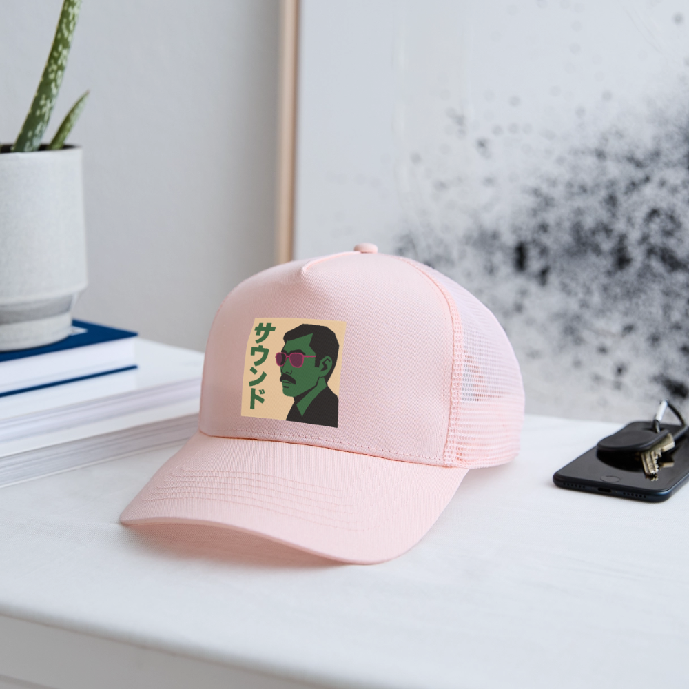 Nippon Sound, Trucker Cap - ljusrosa