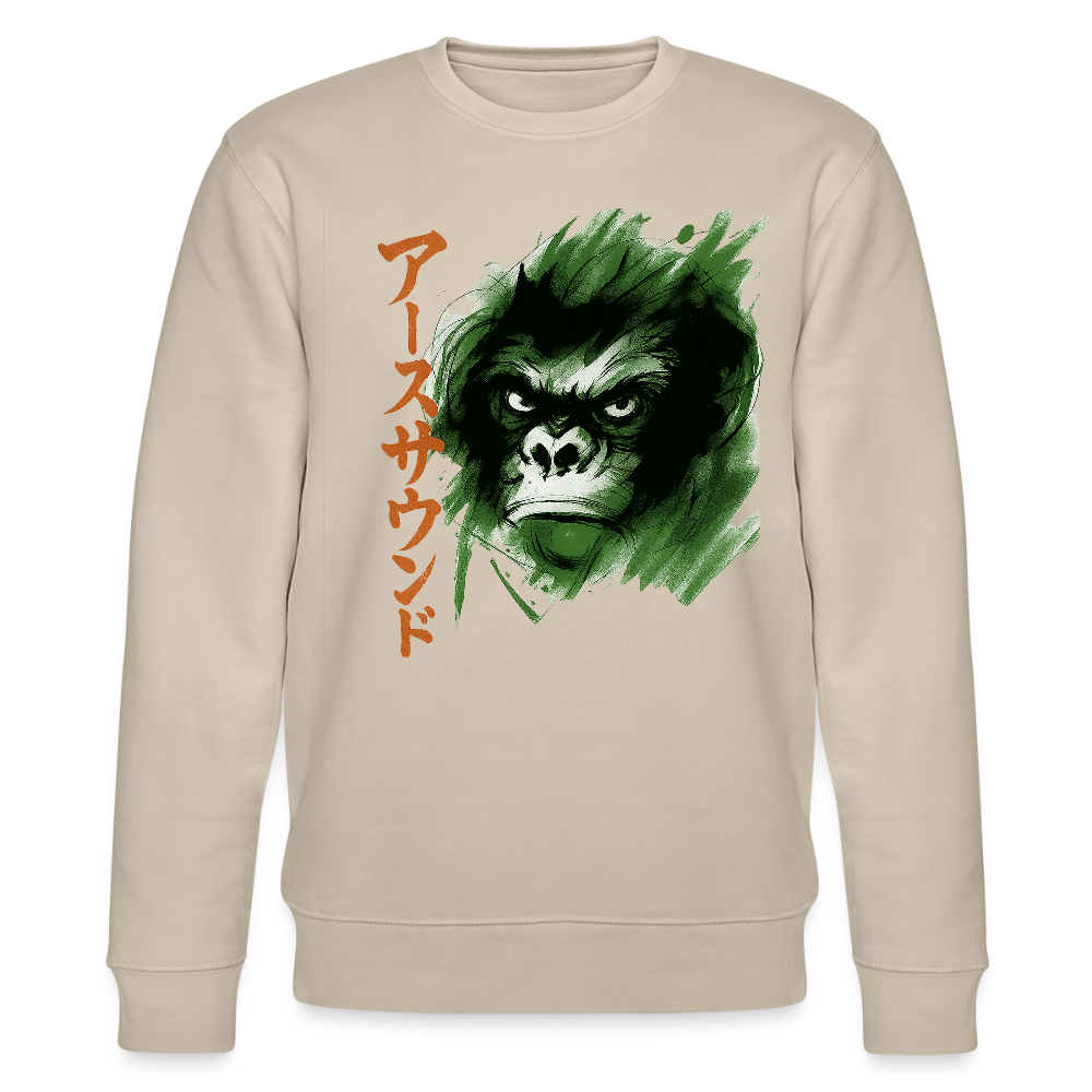 Earth Sound, Ekologisk sweatshirt CHANGER unisex från Stanley/Stella - beige