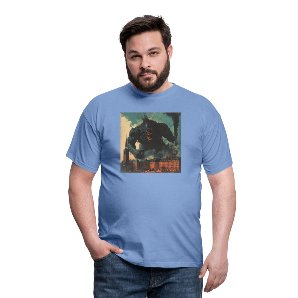 Helvetesstorm över Staden, T-shirt herr - carolina blue
