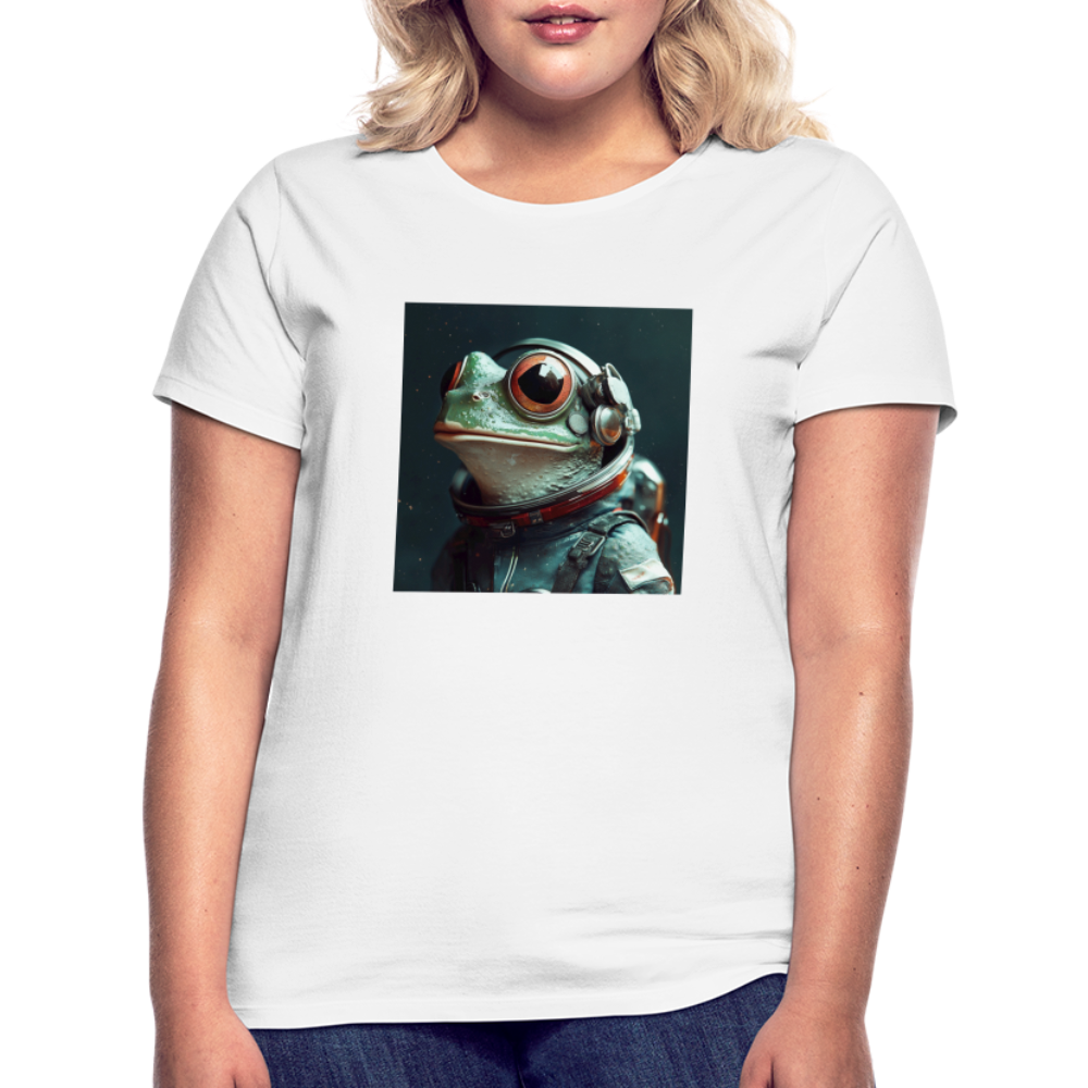 AstroFrog Amazonas, T-shirt dam - vit