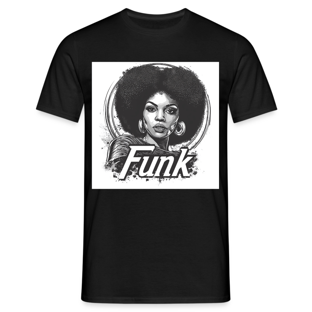 Funk Queen: Power in Motion, T-shirt herr - svart