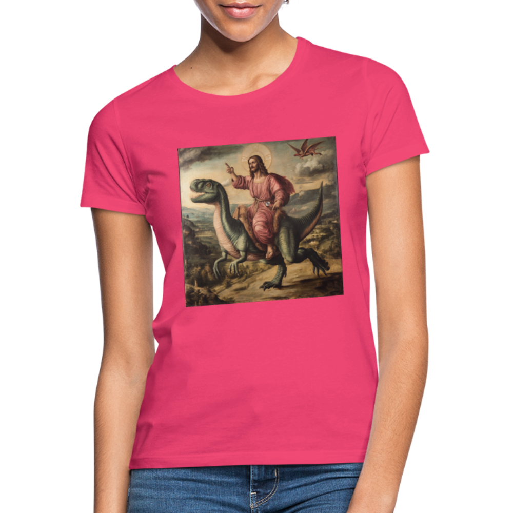 Ritten genom Tiden, T-shirt dam - azalea