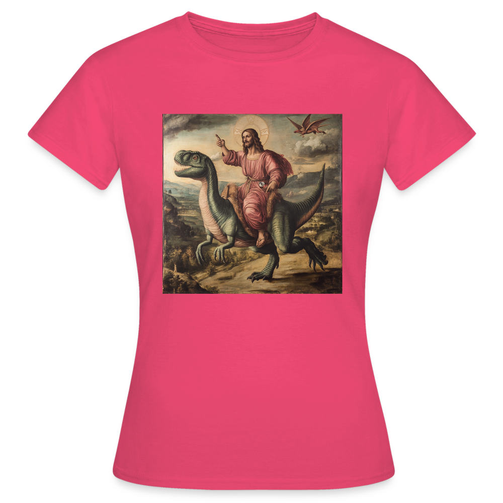 Ritten genom Tiden, T-shirt dam - azalea