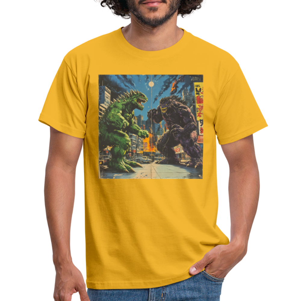 Kampen vid Solnedgången, T-shirt herr - gul