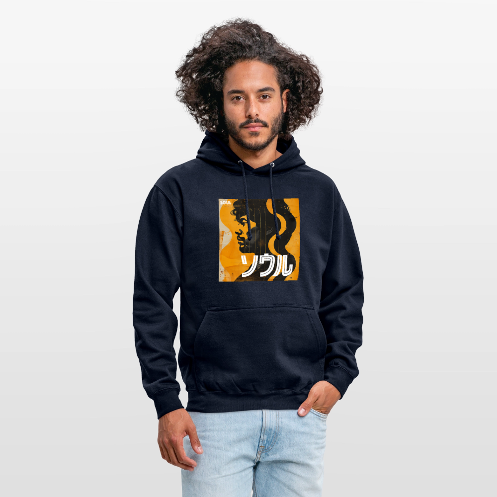 Nippon Grooves, Luvtröja unisex - marinblå