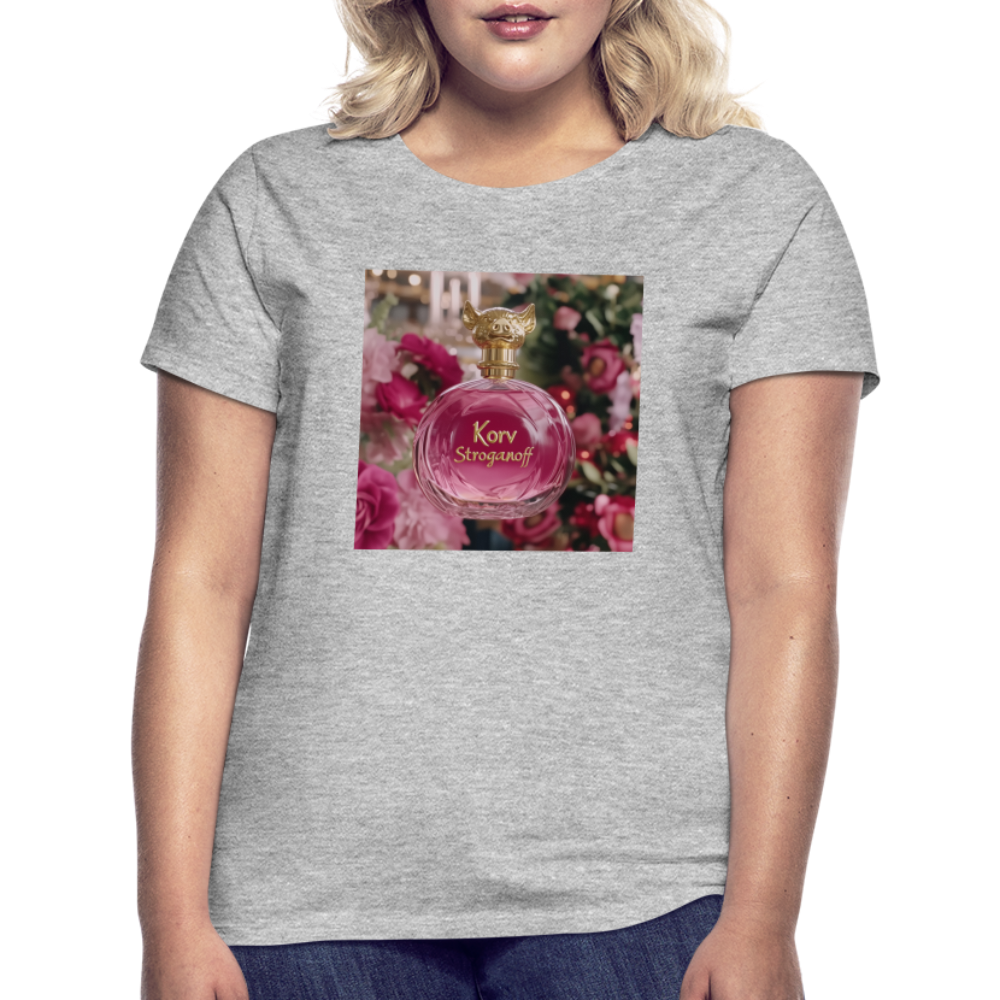 Eau de Toilette, T-shirt dam - gråmelerad