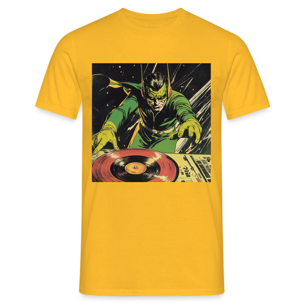 Vibe Venom, T-shirt herr - gul