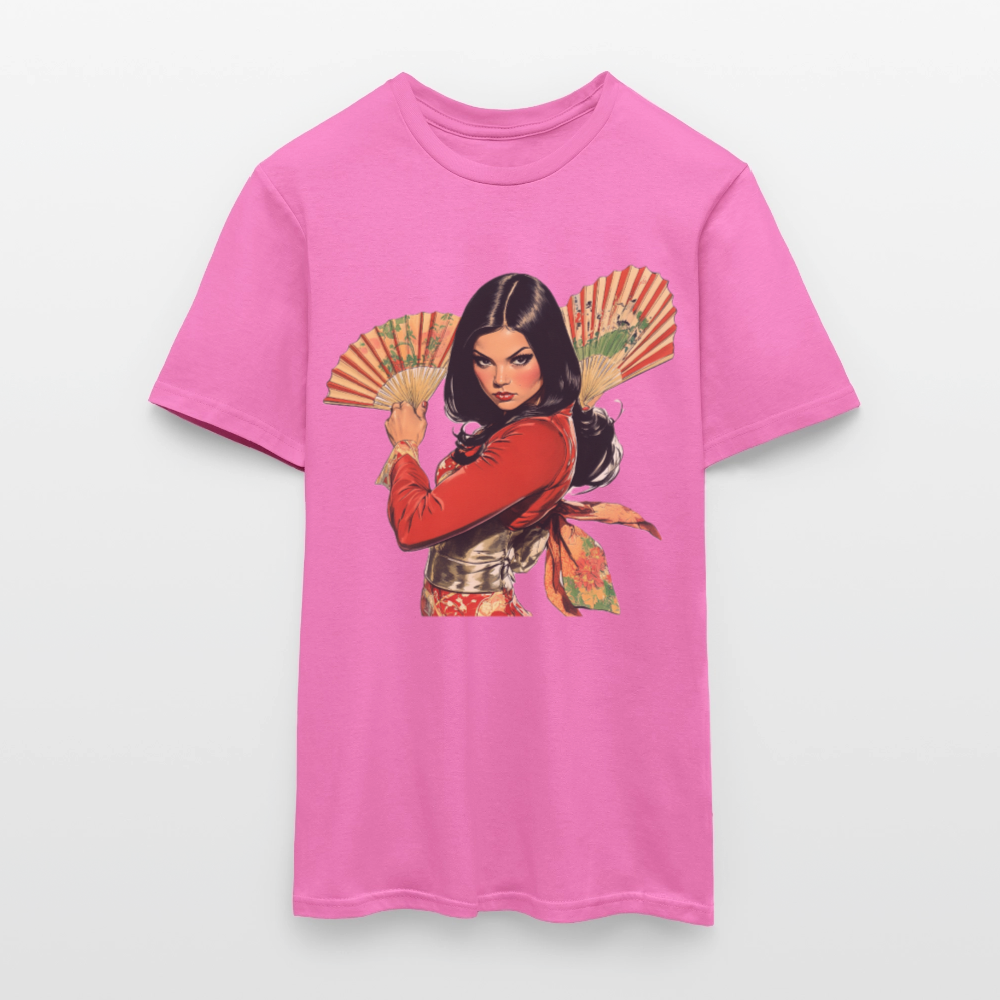 Dansen med Solfjädrar: Vindens krigare, T-shirt herr - rosa