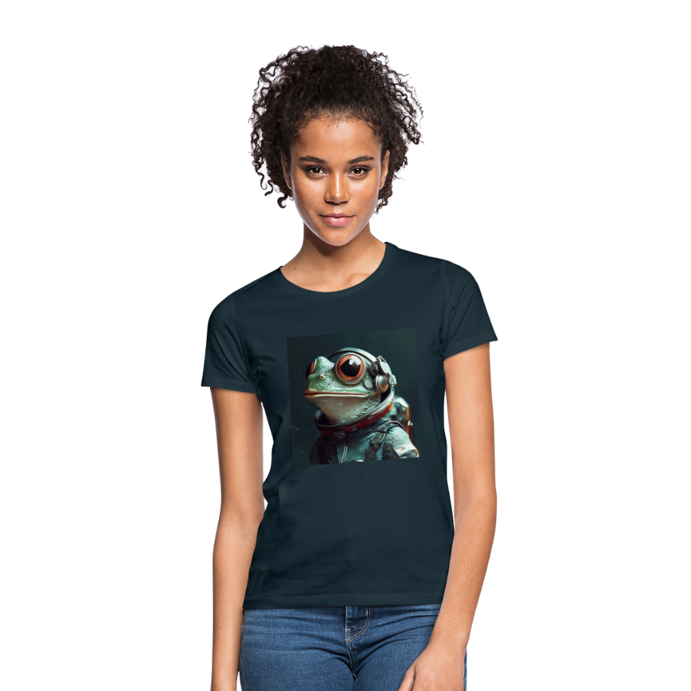 AstroFrog Amazonas, T-shirt dam - marinblå