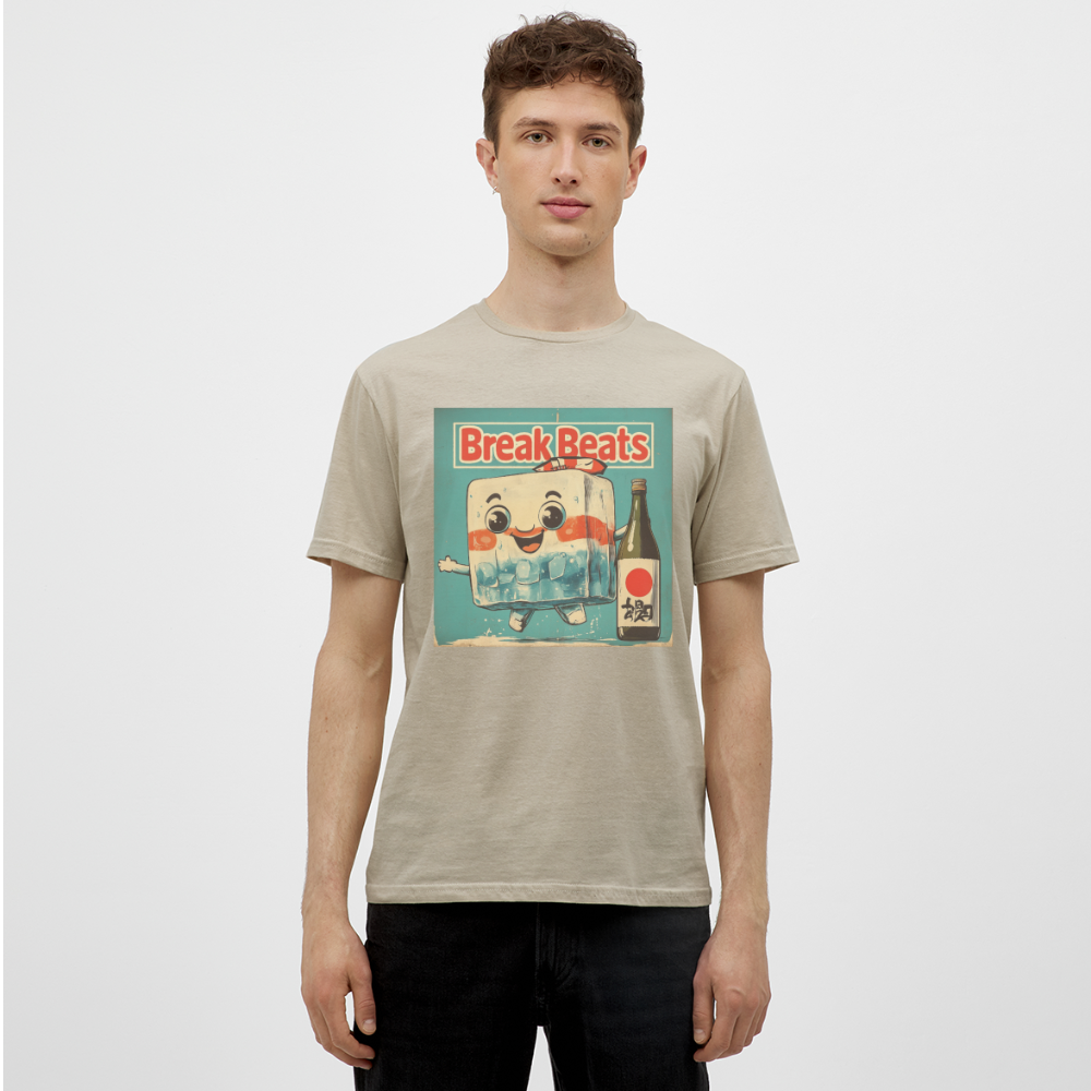 Nippon Break Beats, T-shirt herr - sandbeige