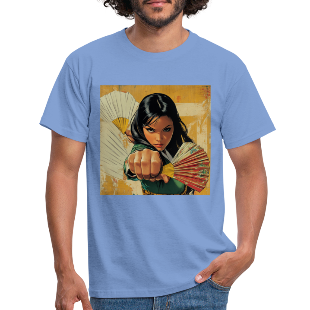 Blå Lotus, T-shirt herr - carolina blue