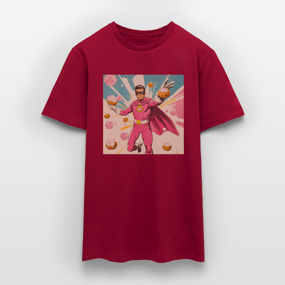 Frosting-Fury, T-shirt herr - tegelröd