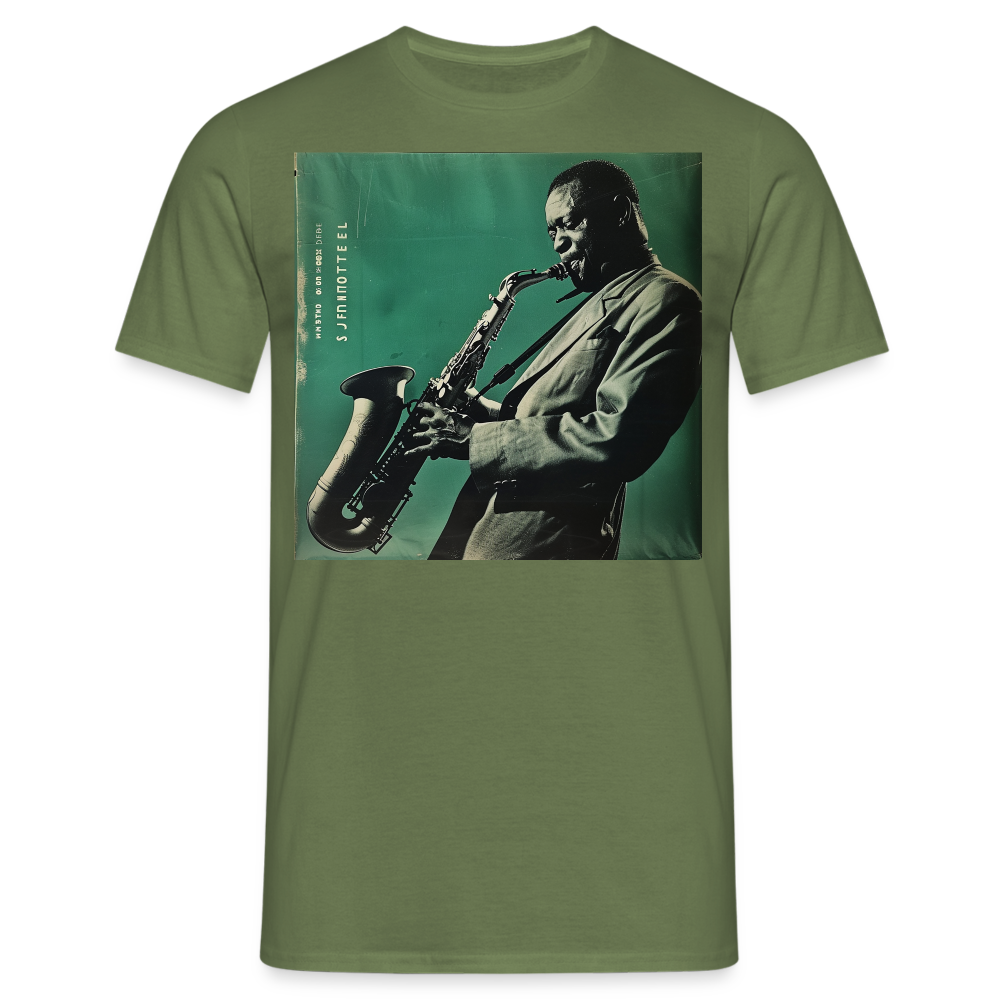 Nattens Toner i New York, T-shirt herr - Militärgrön