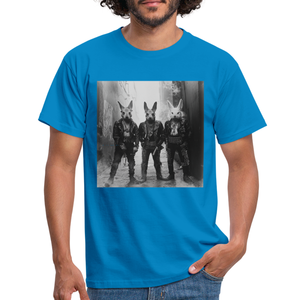The Hare Raisers, T-shirt herr - kungsblå