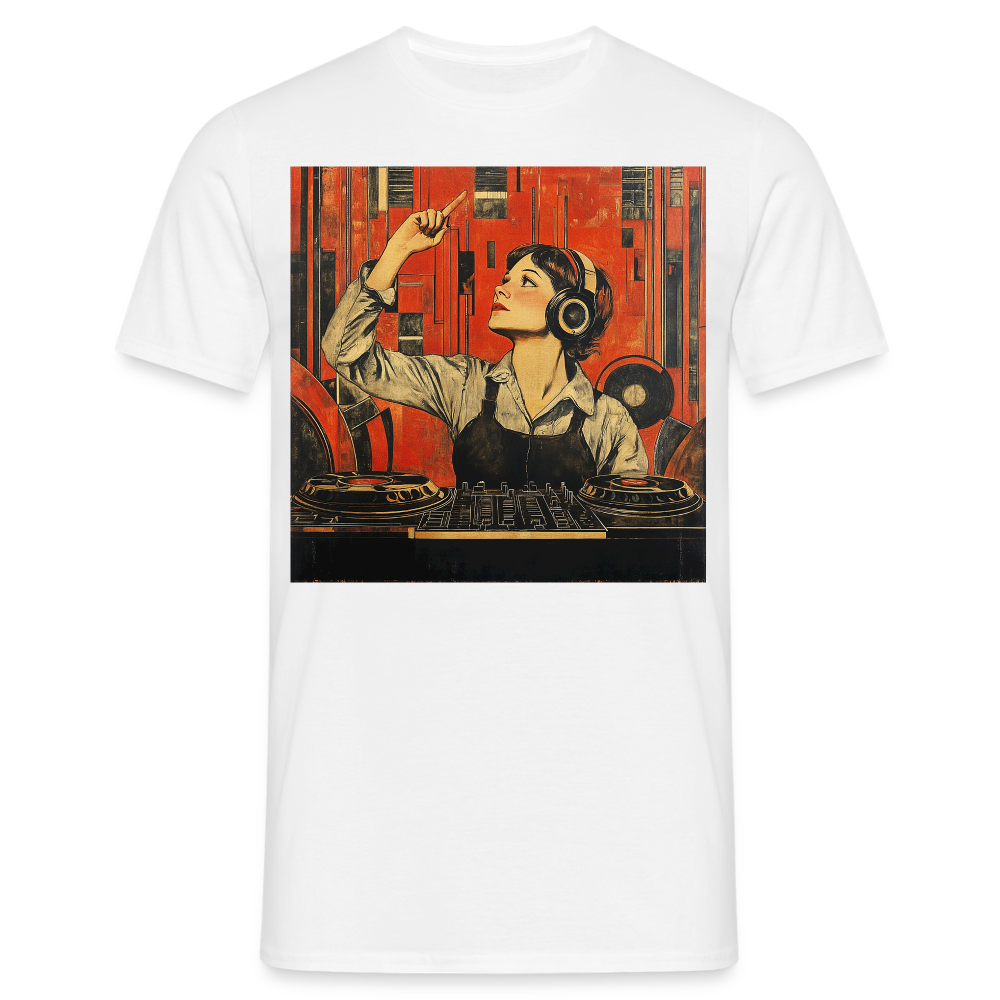 Revolutionens Rytm, T-shirt herr - vit