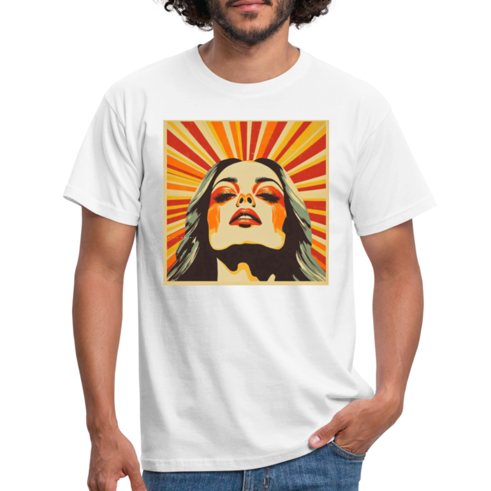 Dagens Första Strålar, T-shirt herr - vit