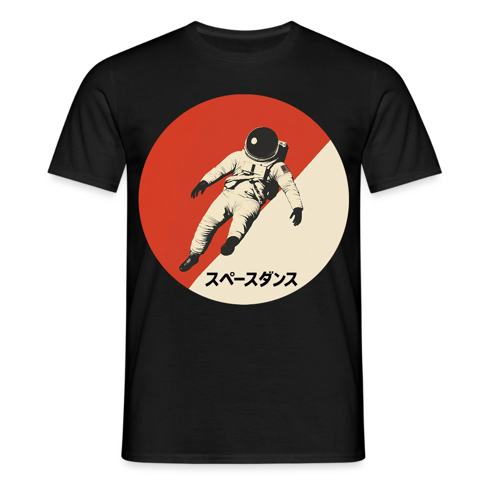 Space Dance, T-shirt unisex - svart