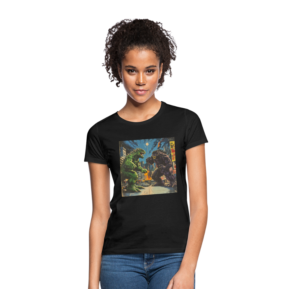 Kampen vid Solnedgången, T-shirt dam - svart