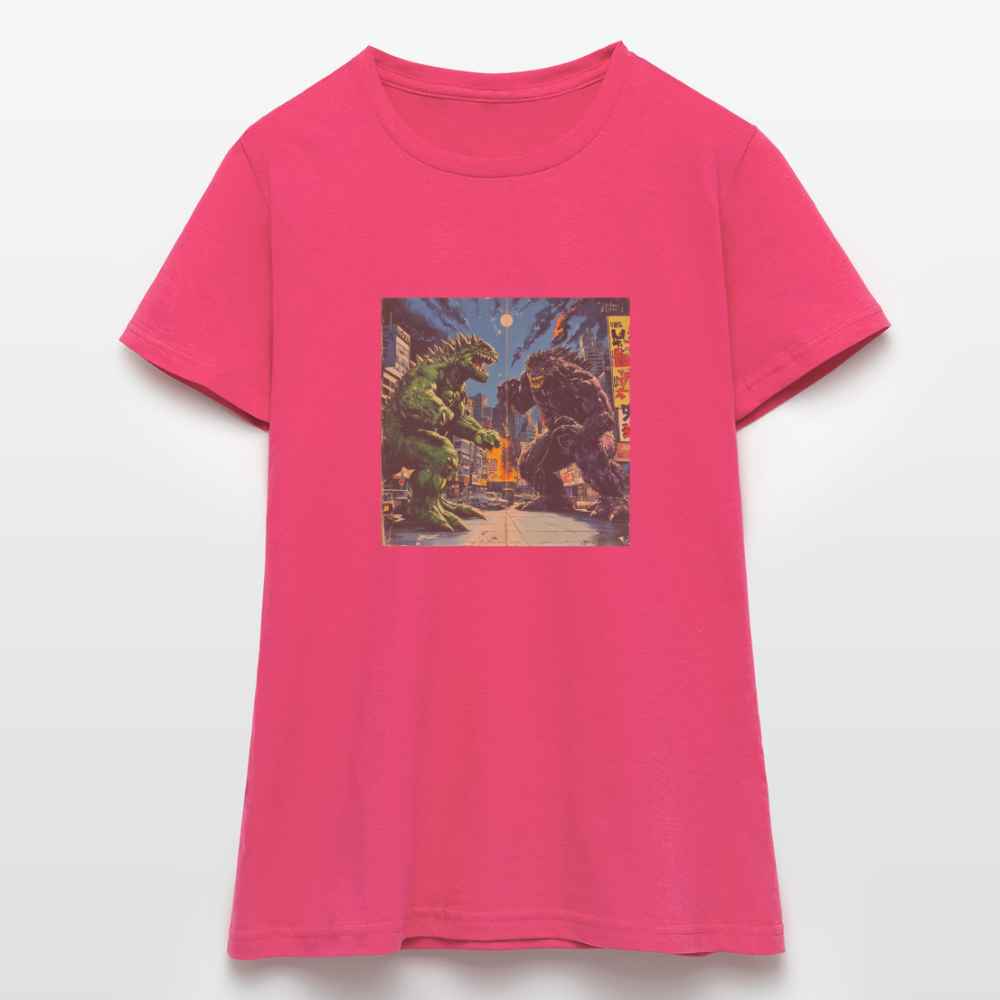 Kampen vid Solnedgången, T-shirt dam - azalea