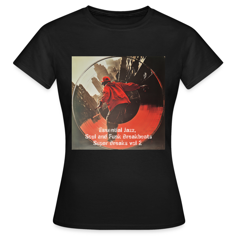Super Breaks vol 2, T-shirt dam - svart