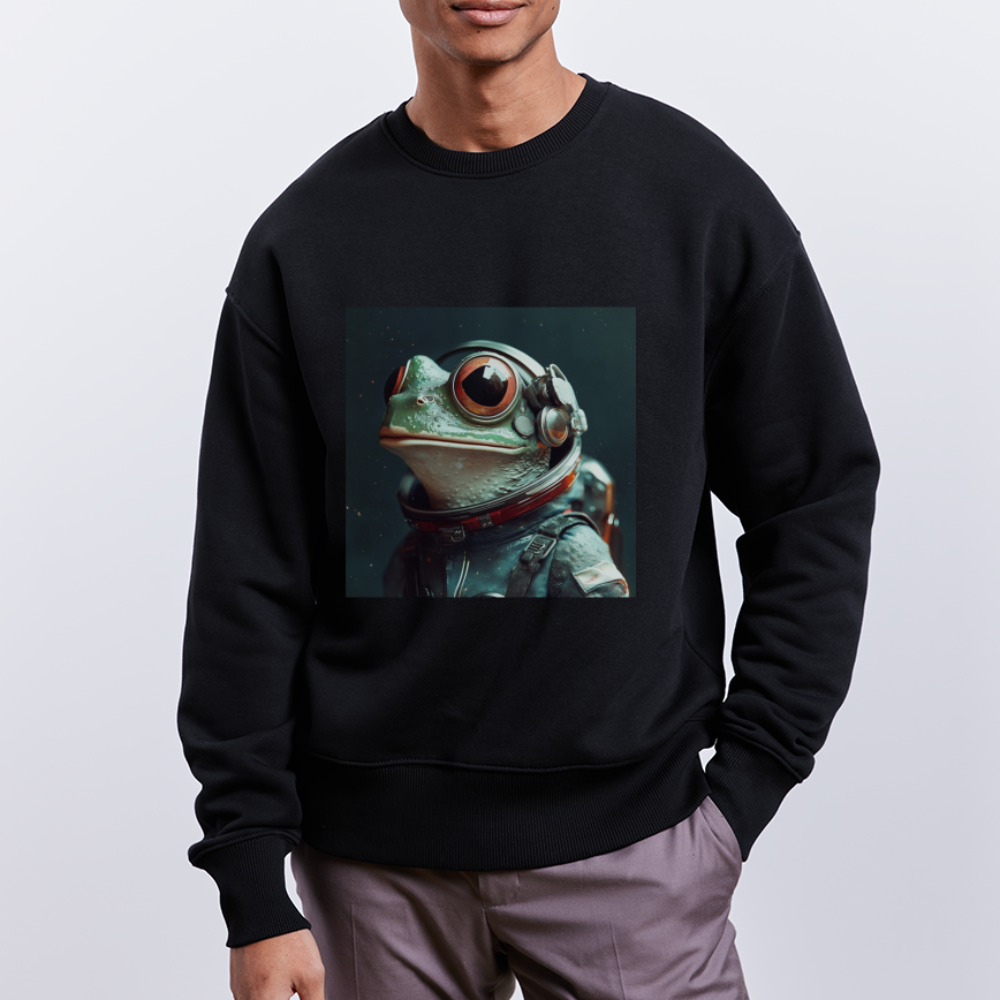 AstroFrog Amazonas, Ekologisk oversizetröja RADDER unisex från Stanley/Stella - svart