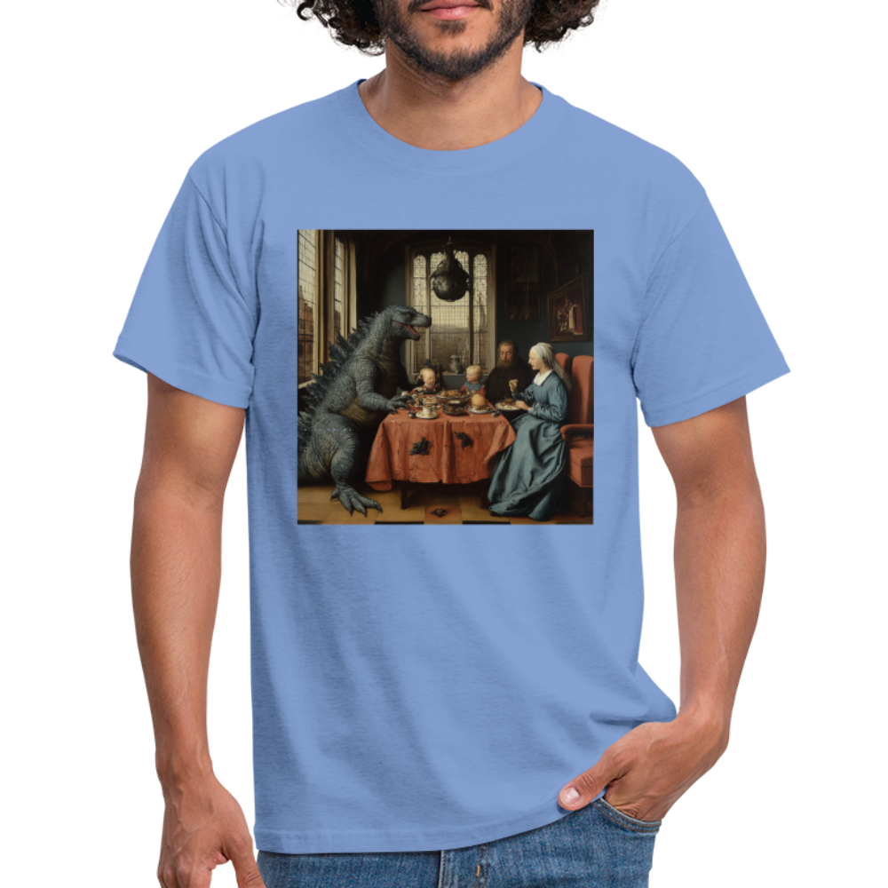 Familjens Fest med Gäst,T-shirt herr - carolina blue