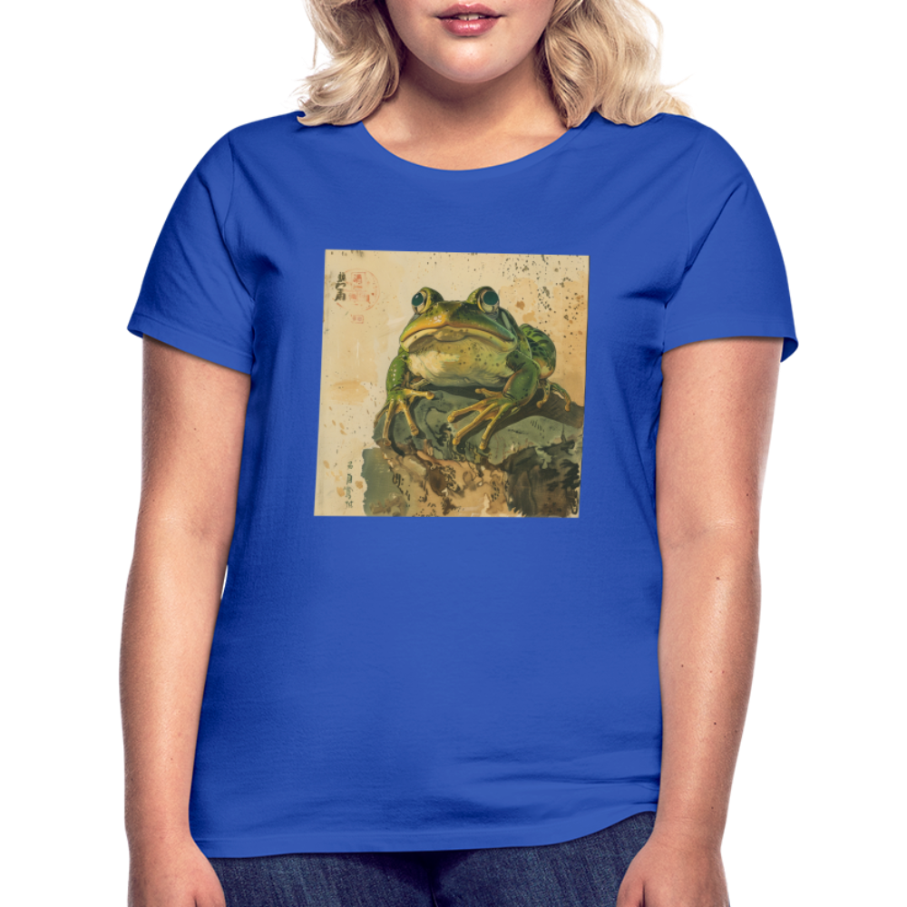 Grodan i Skymningen, T-shirt dam - royalblå