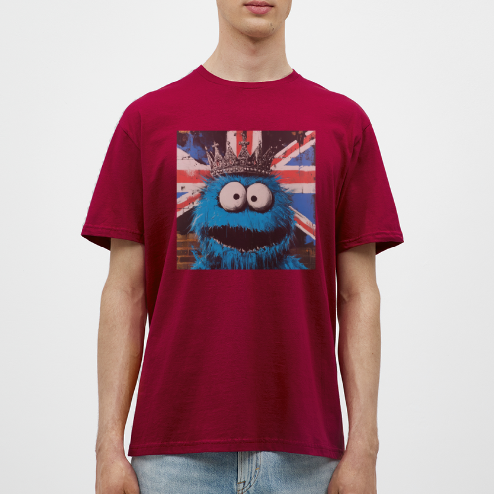 Monsters & Monarchs, T-shirt herr - tegelröd