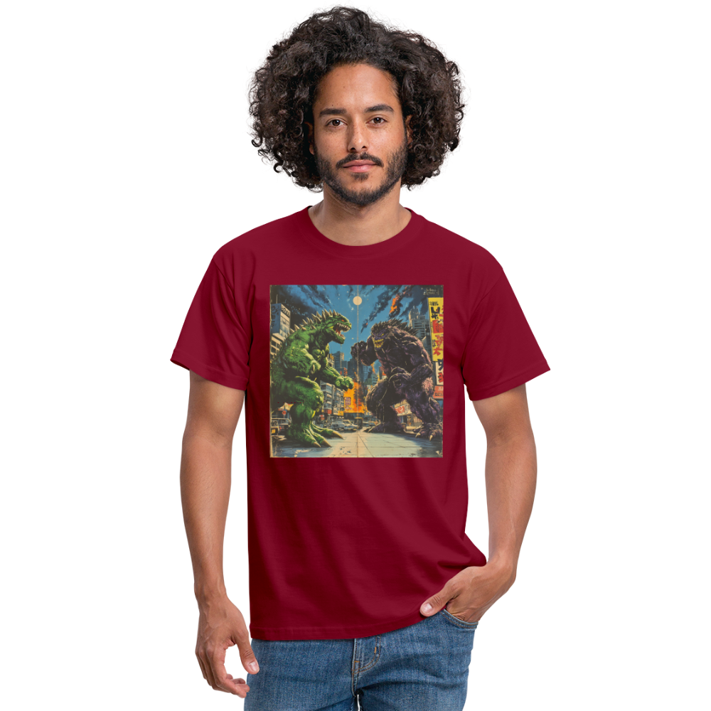 Kampen vid Solnedgången, T-shirt herr - tegelröd
