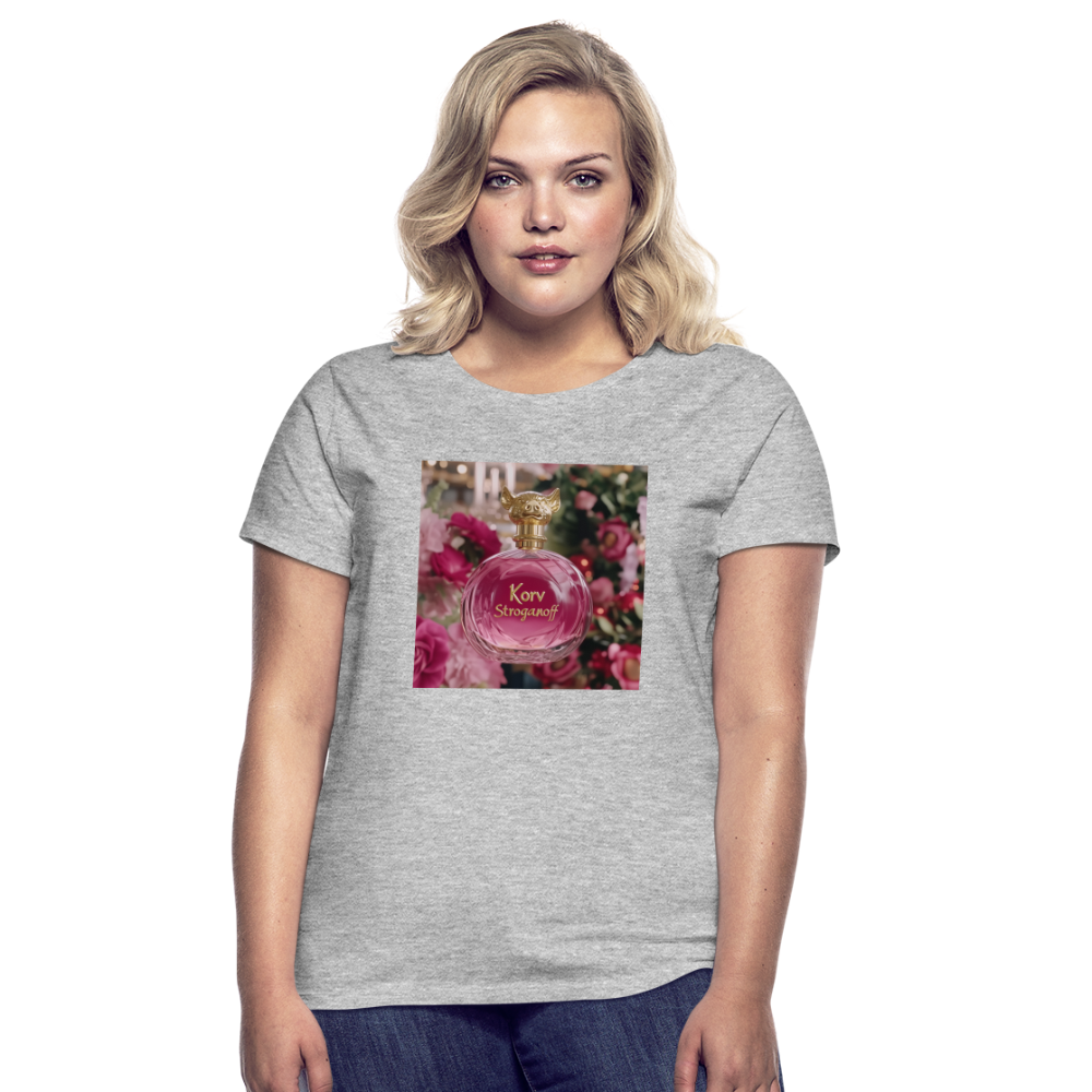 Eau de Toilette, T-shirt dam - gråmelerad