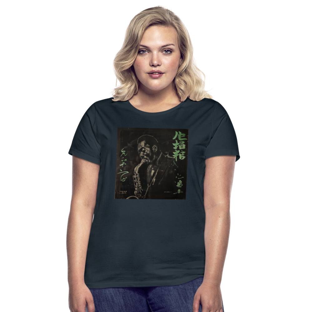 Nasi Goreng Prabowo 1972, T-shirt dam - marinblå