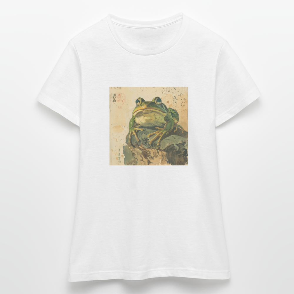 Grodan i Skymningen, T-shirt dam - vit