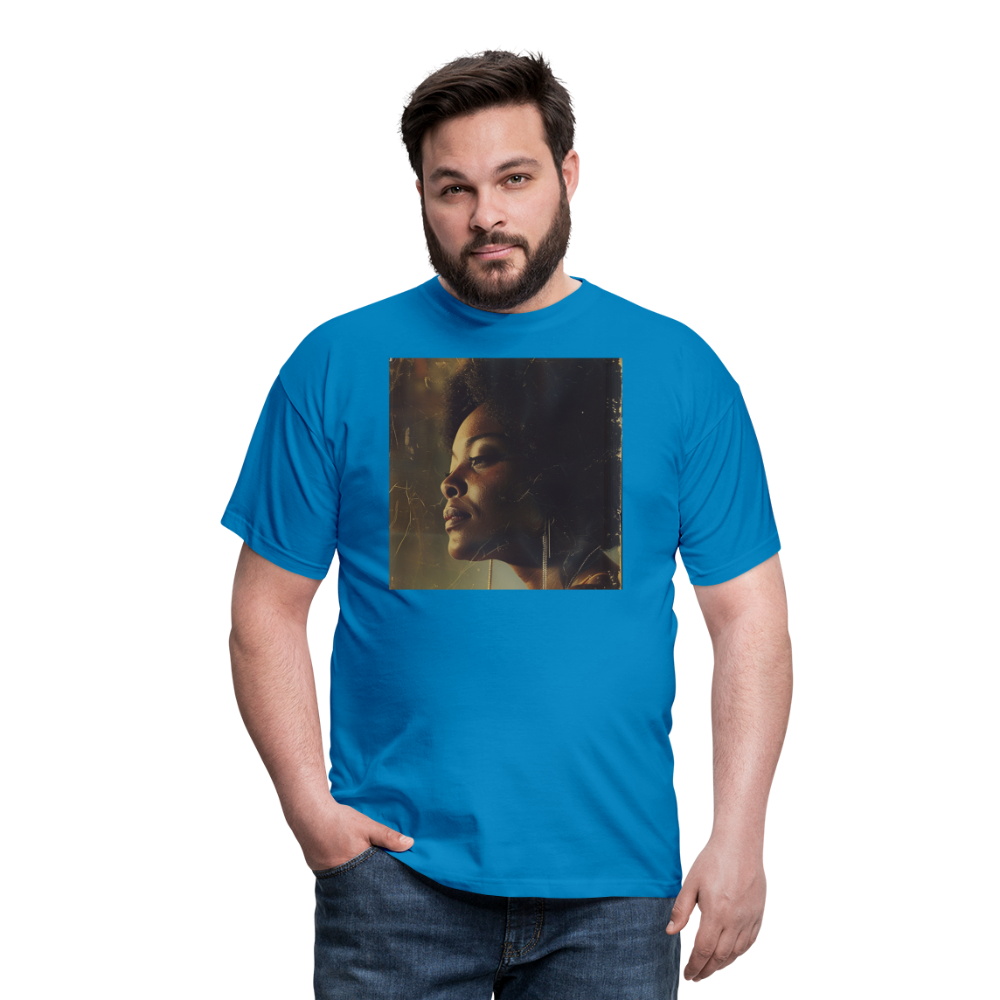 Echoes of Blue, T-shirt herr - kungsblå